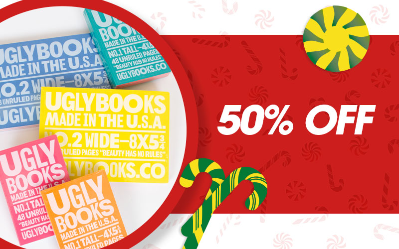 50% OFF: Ugly Books
