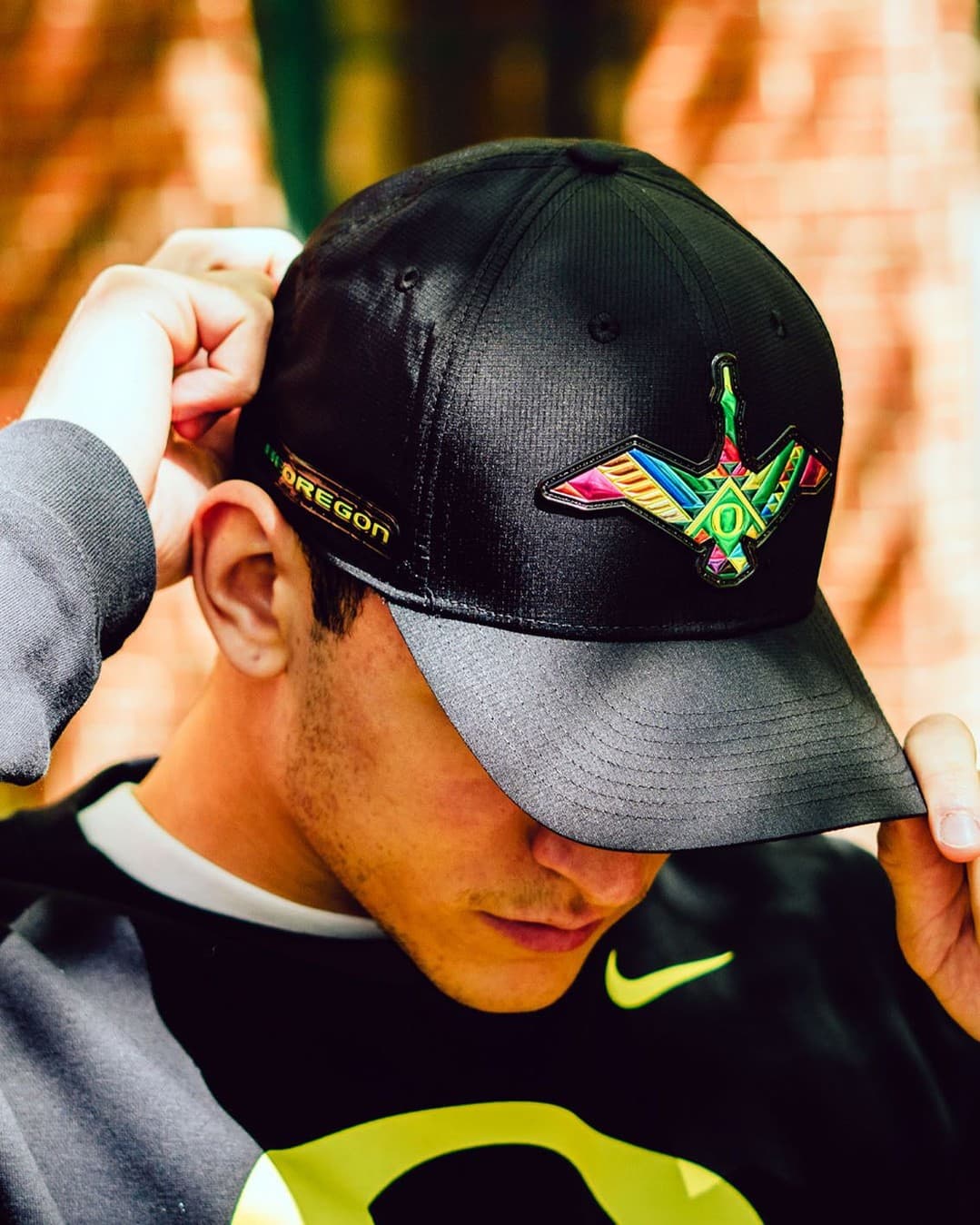 Gold label ユニオンジャックトレーナー Black Columbia Flanker IV Polar Fleece 24 Yellow Oregon Ducks Full